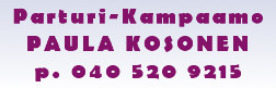 Parturi-Kampaamo Paula Kosonen logo